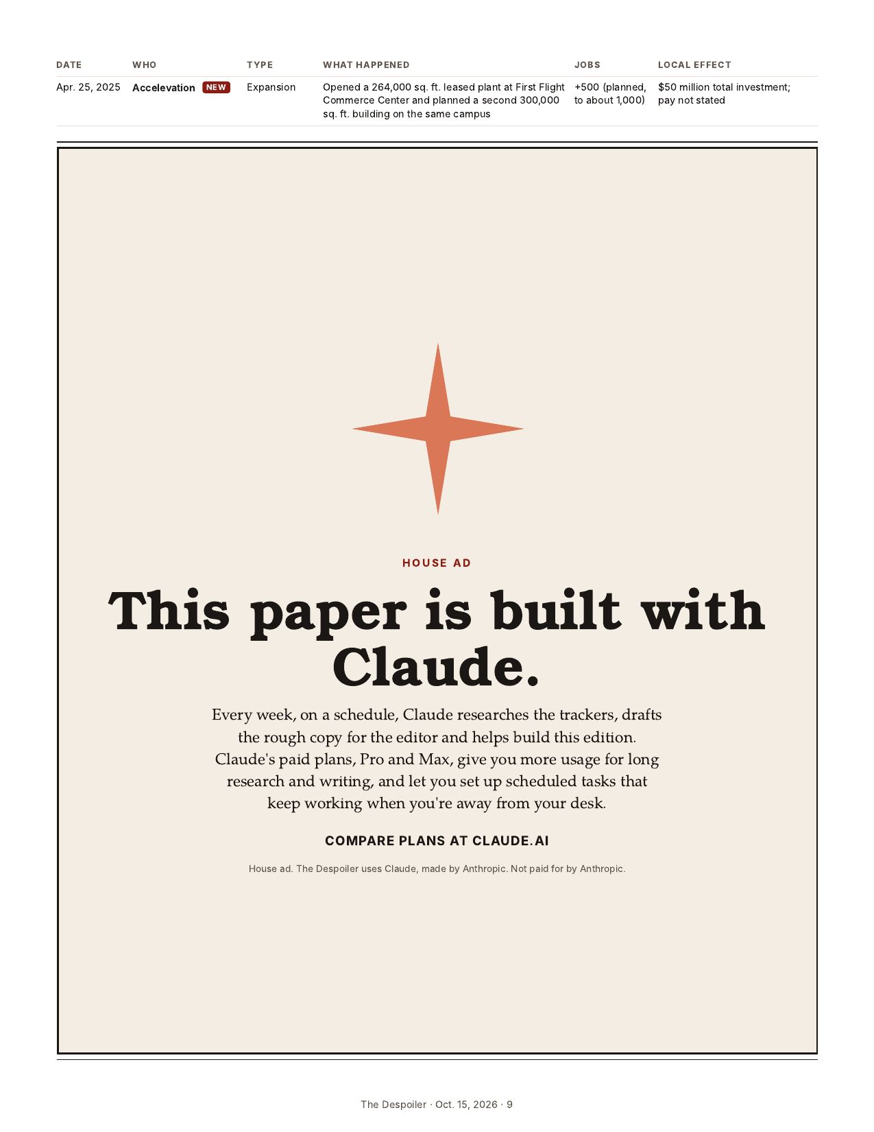 The Despoiler preview issue, page 9