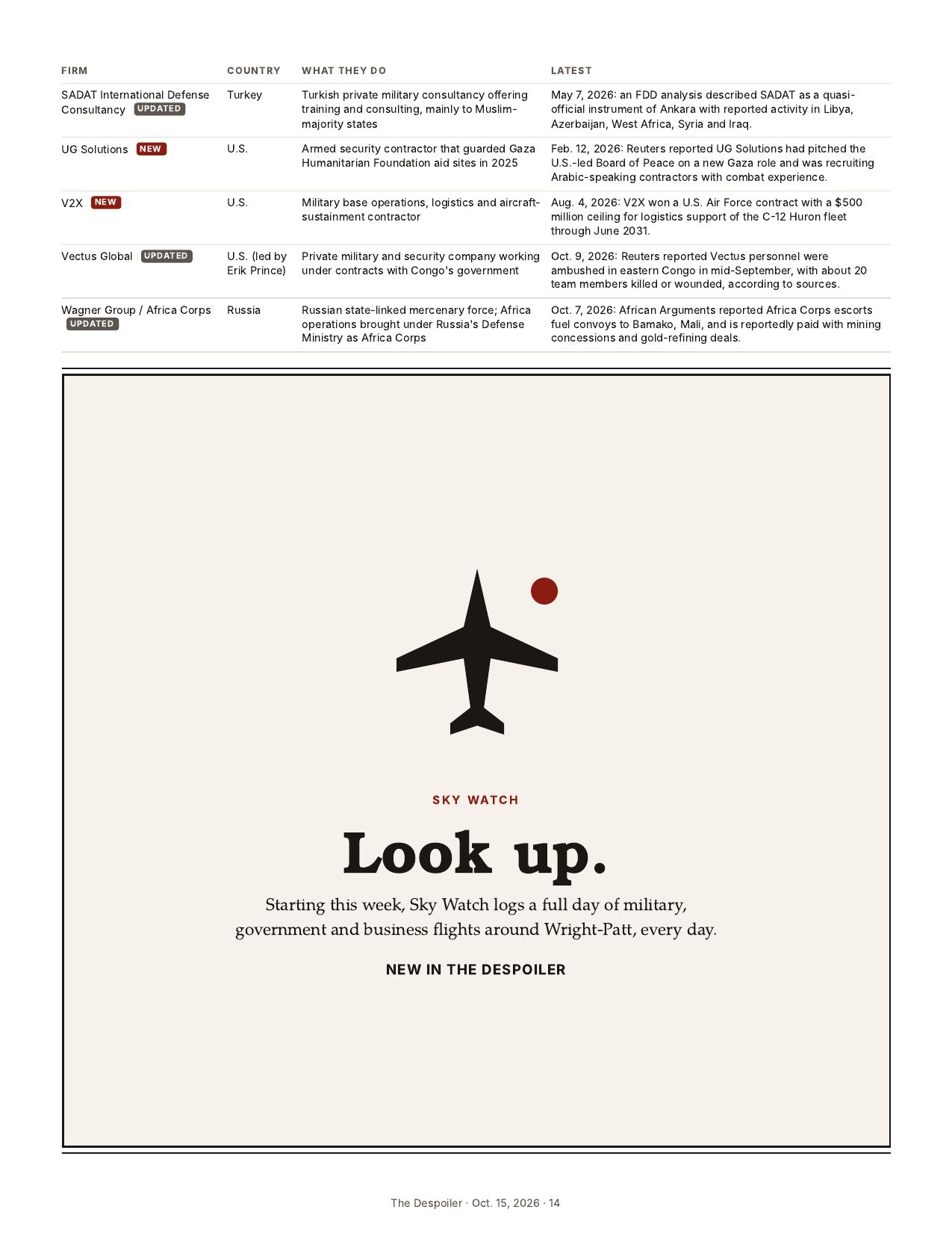The Despoiler preview issue, page 14