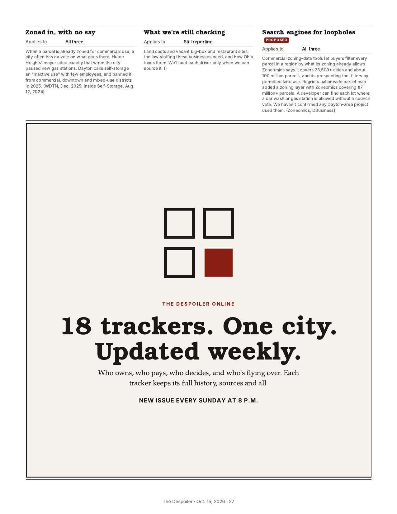 The Despoiler preview issue, page 27